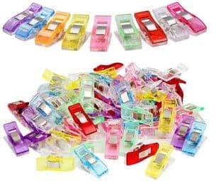 0 Wonder Clips - Fabric Quilting 50 PCS