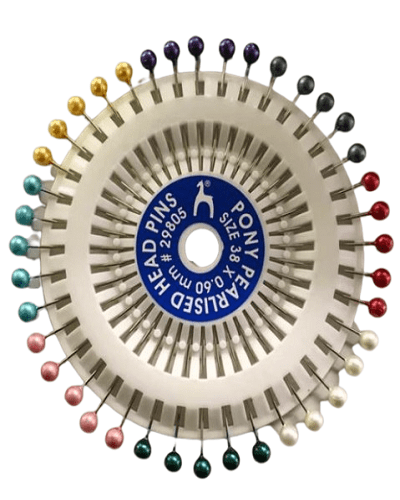 0A00012C Colour Headed Pin wheel - Assorted - 40pcs x 10
