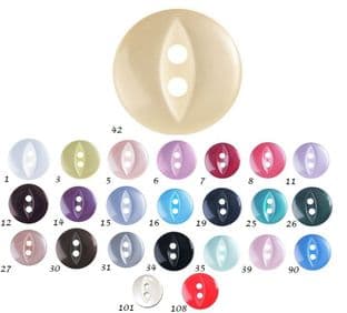 0G0339 Fish Eye Button - 26s 150 pack
