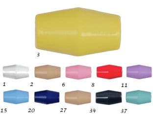 0G4237 Loop Back Toggle - 18mm - Choice of Colour