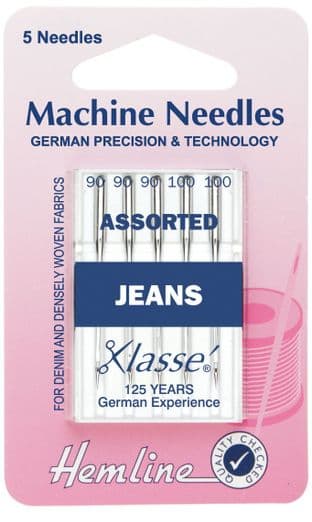 0H103.99 Jeans Machine Needles: Heavy Mixed