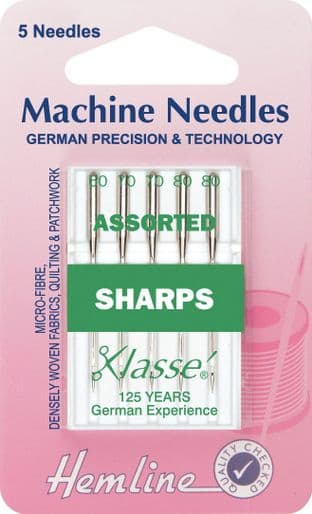 0H105.99 Sharp/Micro Machine Needles: Mixed