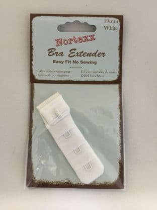 0NE19 Bra Back Extenders: 19mm - 10pk - Choice of Colour