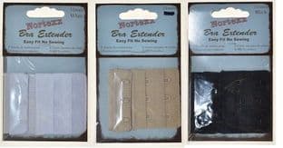 0NE51 Bra Back Extenders: 51mm - 10pk - Choice of Colour