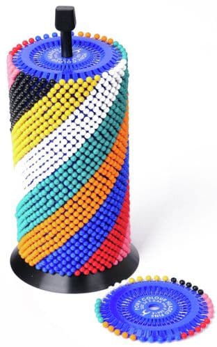 0P28818 Colour Headed Pin Display - Pony