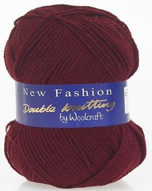 110 MAROON Newfashion 100 gram double knitting