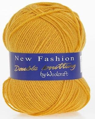 140 MUSTARD Newfashion 100 gram double knitting