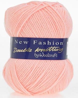 214 PEACH Newfashion 100 gram double knitting