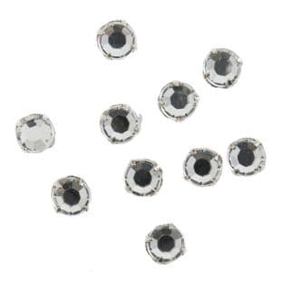 242\15 Rhinestone: Sew-On: Crystal