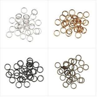 249\ Split Rings: 5mm: 5 Packs of 30 - Full Colour Range