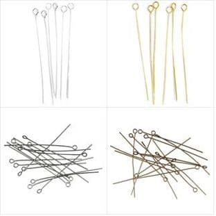254\ Eye Pins: 50mm: 5 Packs of 16 - Full Colour Range