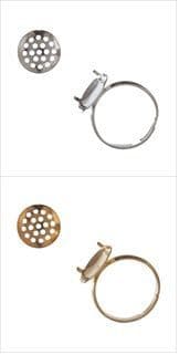 296\ Ring with Sieve: Small: 5 Packs of 1