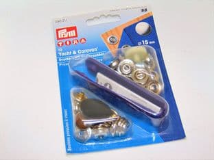 390211: Silver - Yacht & Caravan, 15mm - 10 Sets