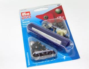 390302: Black Oxidized - 15mm - 10 Sets