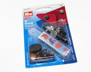 390336: Antique Copper - 12mm - 10 Sets