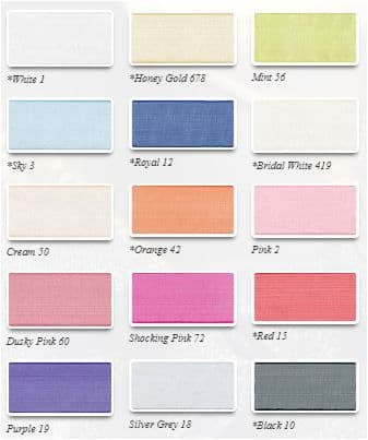4268 40mm Super Sheer Ribbon - 25m
