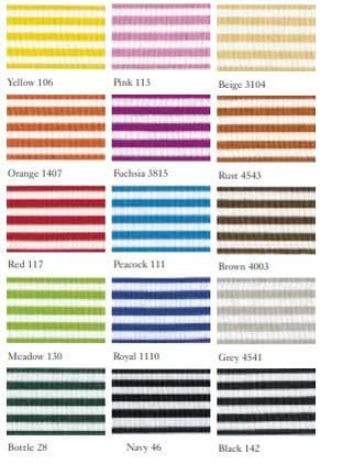 43152 25mm Stripes Ribbon - 25m