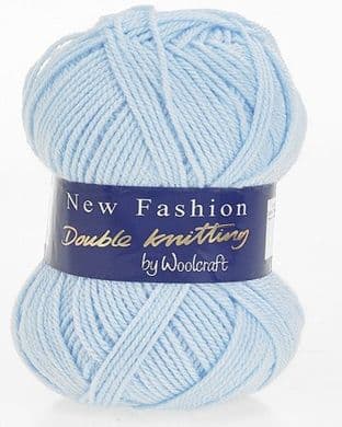 6F19 BABY BLUE  Newfashion 100 gram double knitting