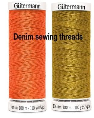 700160 Denim Thread: 100m