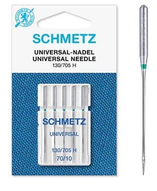 702987 Sewing Machine Needles: Universal: 70(10): 5 Pieces