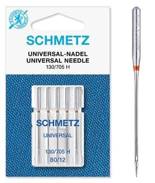 703167 Sewing Machine Needles: Universal: 80(12): 5 Pieces