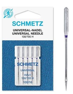 703547 Sewing Machine Needles: Universal: 100(16): 5 Pieces