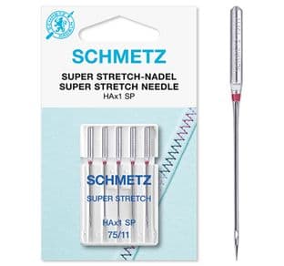 713537 Sewing Machine Needles: Super Stretch: 75(11): 5 Pieces