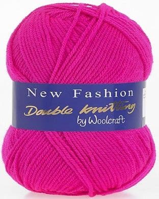 733 FIESTA PINK Newfashion 100 gram double knitting