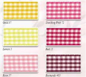 7391 10mm Gingham Ribbon - 20m