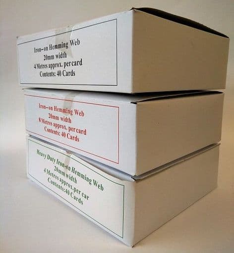 A0027 Hemming Web Bumber Pack: Fusible - 75pk - 20mm