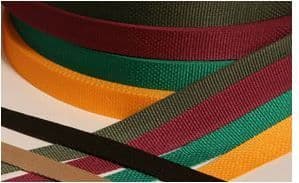 B512 Polypropylene Webbing/Strapping: 25mm - Choice of Colours
