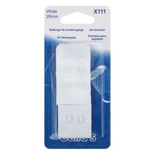 Bra Extender: White: 28mm