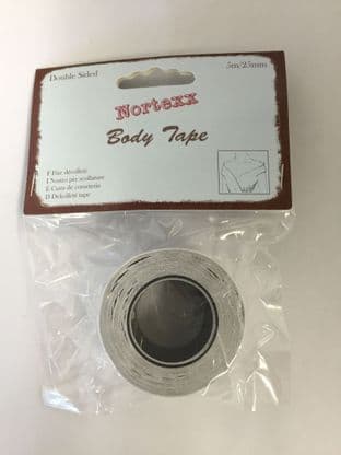BT/1 Double Sided Body Tape: 5m x 25mm