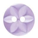Buttons: Star: Polyester: 22's: Lilac