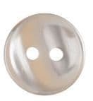Buttons: Stripe: Polyester: 12mm: Cream