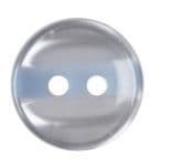 Buttons: Stripe: Polyester: 12mm: Pale Blue