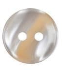 Buttons: Stripe: Polyester: 12mm: Peach