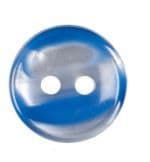 Buttons: Stripe: Polyester: 18mm: Blue