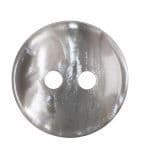 Buttons: Stripe: Polyester: 18mm: Grey