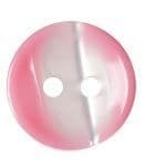 Buttons: Stripe: Polyester: 18mm: Pink