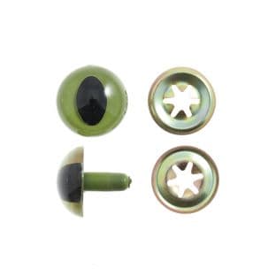 CB029 Toy Eyes: Safety: Cats: 18mm: 2 Pack