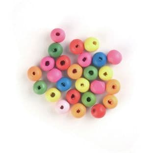 CF151 Beads: Wooden: 10mm: 15g