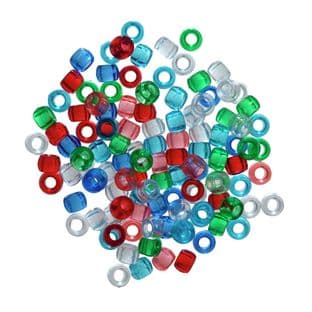 Crow Beads: 5 Packs of 100