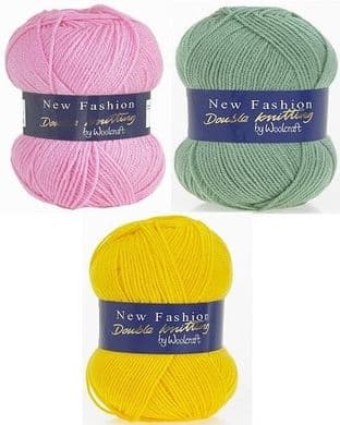 Double knitting yarns