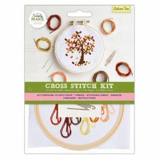 DSM 106191 Cross Stitch Kit - Autumn Tree