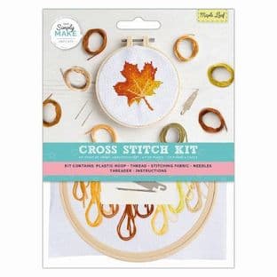 DSM 106192 Cross Stitch Kit - Maple Leaf