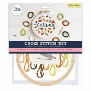 DSM 106193 Cross Stitch Kit - Autumn Leaves