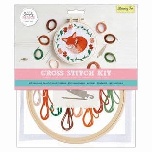 DSM 106194 Cross Stitch Kit - Sleeping Fox