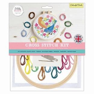 DSM 106200 Cross Stitch Kit - Colourful Birds