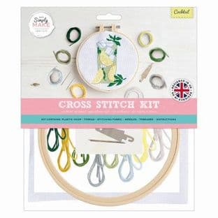 DSM 106201 Cross Stitch Kit - Cocktail